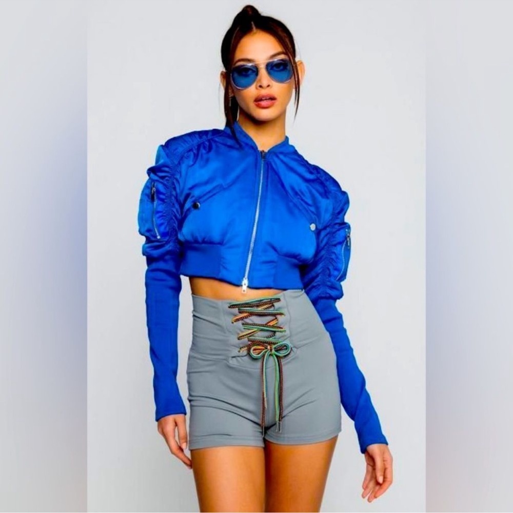 Akira Women's Blue Jacket